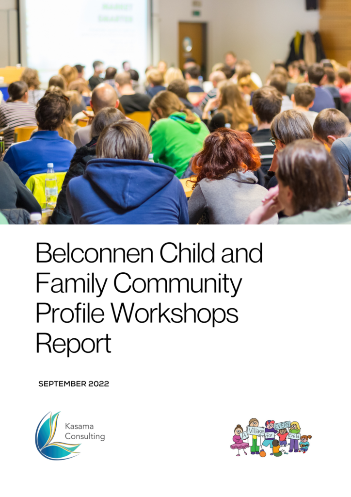 Belconnen Child & family Community Profile Workshops report